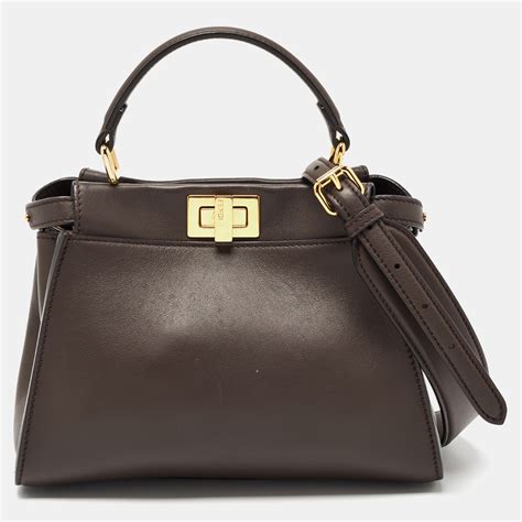 fendi peekaboo small pre owned|fendi peekaboo price euro.